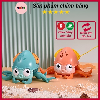 Đồ chơi bạch tuộc - Đồ chơi bạch tuộc cảm xúc chạy dây cót đa năng - Có thể bơi và chạy