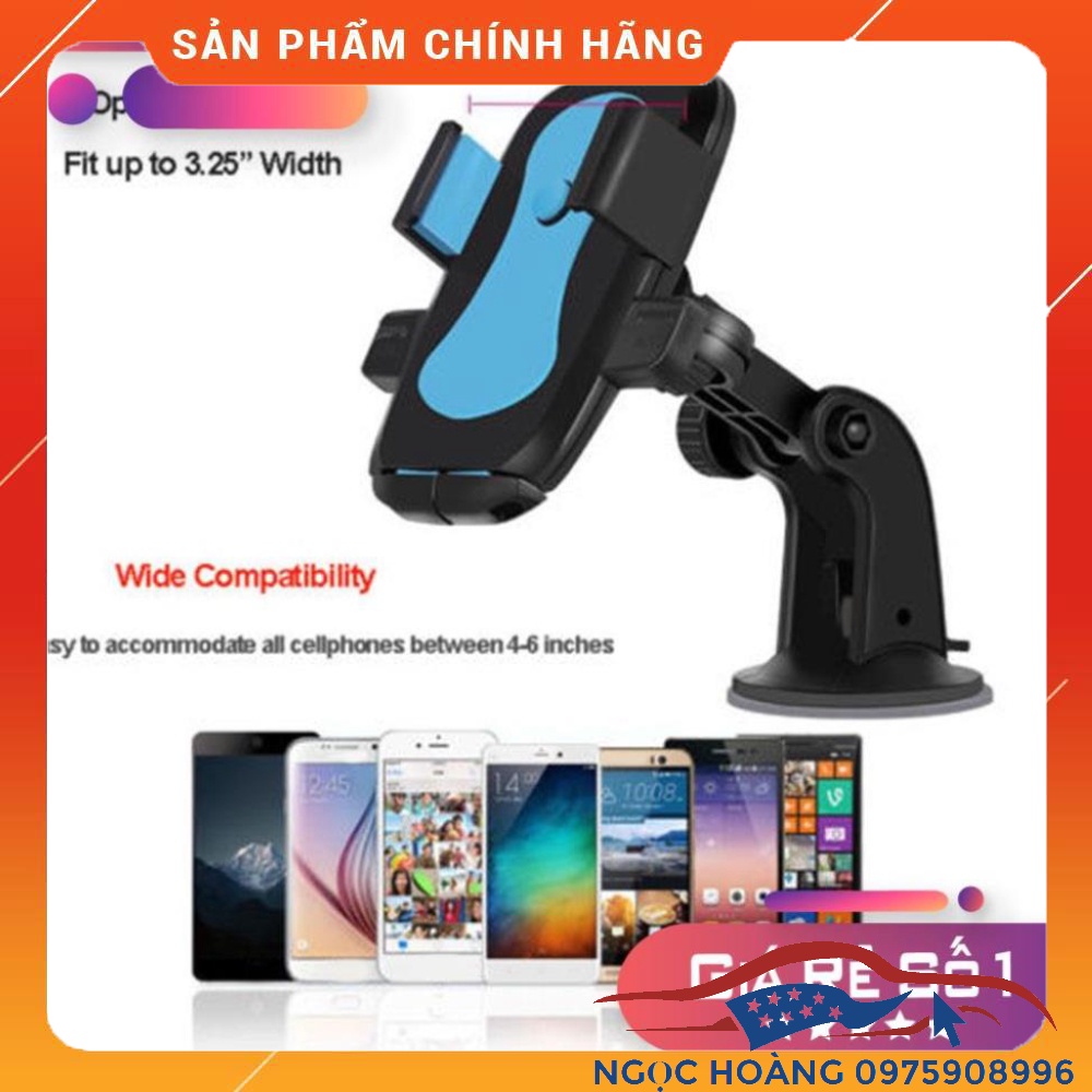 GIÁ ĐỠ ĐIỆN THOẠI TRÊN Ô TÔ THÔNG MINH ĐẾ HÚT CHÂN KHÔNG KẸP ĐIỆN THOẠI HÀNG CAO CẤP