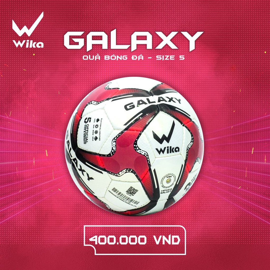 Quả bóng đá Wika Galaxy 4.01 Size 5