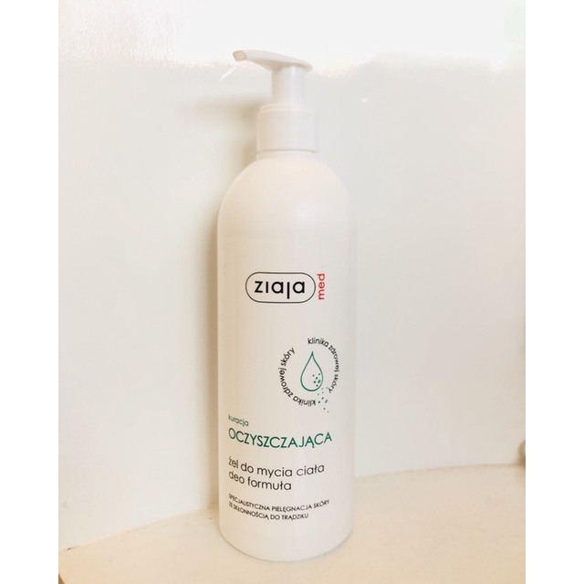 Sữa tắm viêm lỗ chân lông ZIAJA MED hỗ trợ giảm mụn lưng ngực 400ml | BigBuy360 - bigbuy360.vn