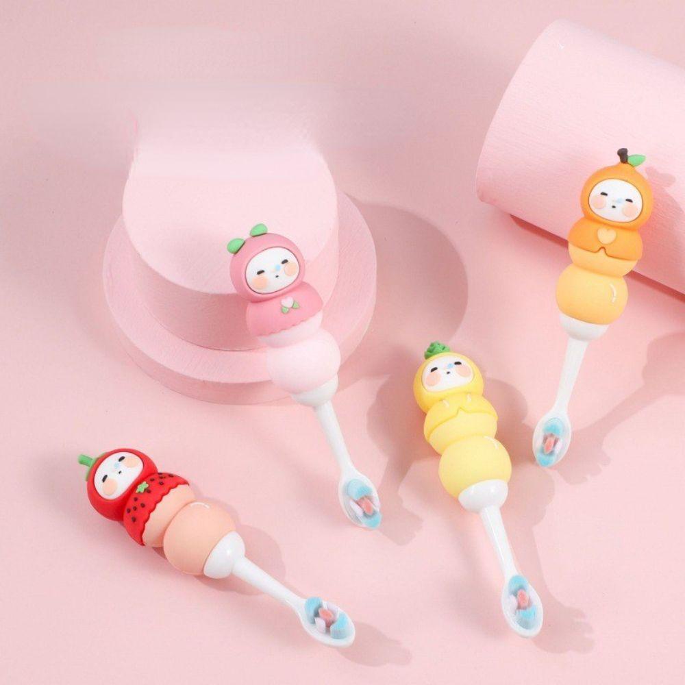 Bàn Chải Đánh Răng Nano Siêu Mịn Phù Hợp Với Kẹo Cao Su Mềm Ngăn Răng AUGUSTINA Cho Bé 2-12 Tuổi