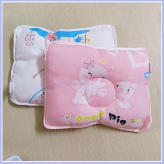 Gối xô sơ sinh Goodmama sợi tre lõm giữa, chống bẹp đầu cho bé DRSP039548]