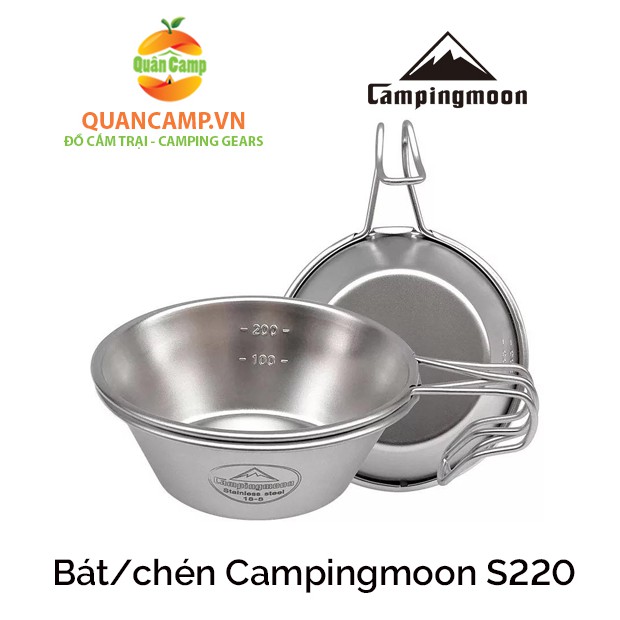 Chén ăn dã ngoại Campingmoon S220