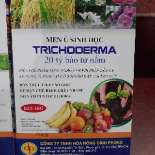 CHẾ PHẨM SINH HỌC TRICHODERMA 1KG