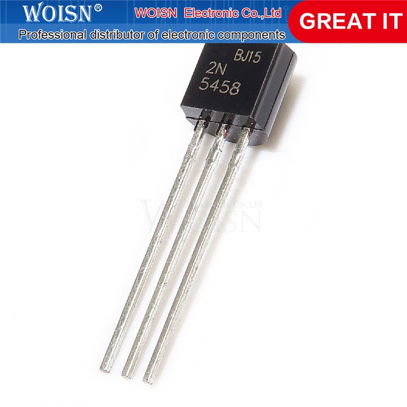 5457 2N5458 2N5457 Transistor 5458 TO-92 JFET N-Channel 10 miếng ttb7