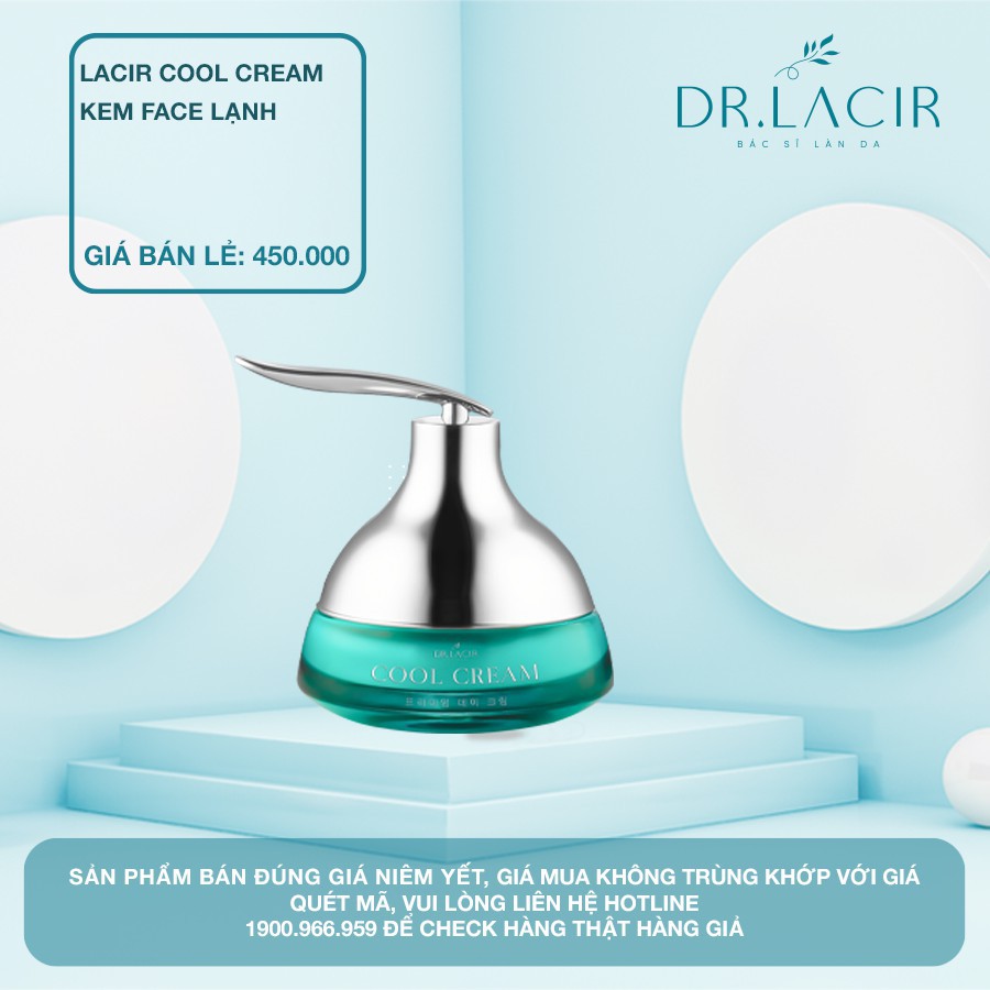 Kem Face Lạnh Cool cream kem Dưỡng Trắng Da ban ngày Lamer care-dr.Lacir | BigBuy360 - bigbuy360.vn
