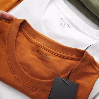 Áo phông massimo Dutti vải xước