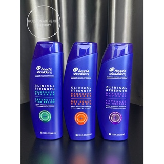 [ ĐỦ BILL STORE + AIR]  Dầu gội ngăn gàu và nấm Head & Shoulder Clinical Strength 400ml mẫu mới - Chuẩn Mỹ