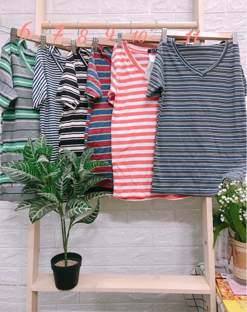 Áo body thun gân kẻ sọc HOT Hè ( hình thật 100% ) | BigBuy360 - bigbuy360.vn