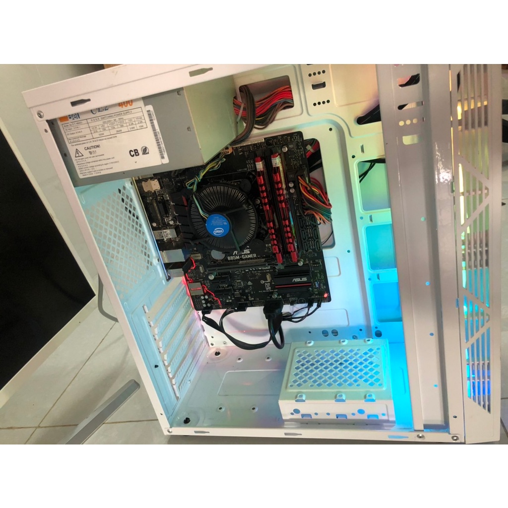 Thùng máy cấu hình Main Asus B85 Gamer CPU I5 4570 RAM 8Gb Nguồn 450w AcBel SSD 120Gb mới