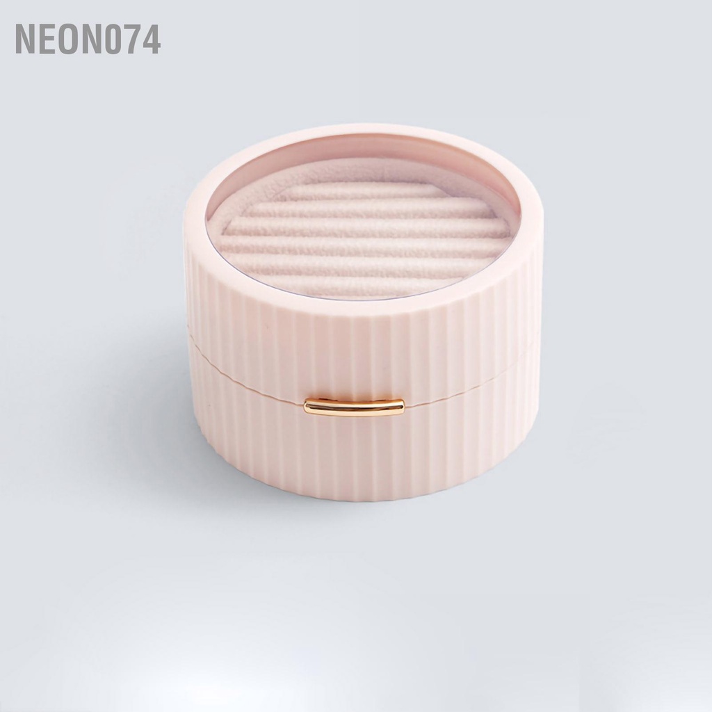Hộp đựng trang sức bông tai vòng tay màu macaron nhỏ nhắn làm quà tặng