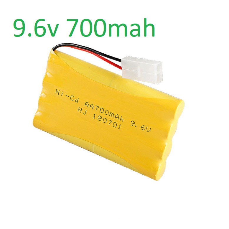 Pin sạc 9.6v 700mah đồ chơi xe điều khiển