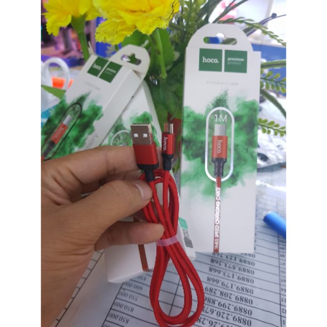 Cáp sạc dù  HOCO X14 Micro USB 1m 2m