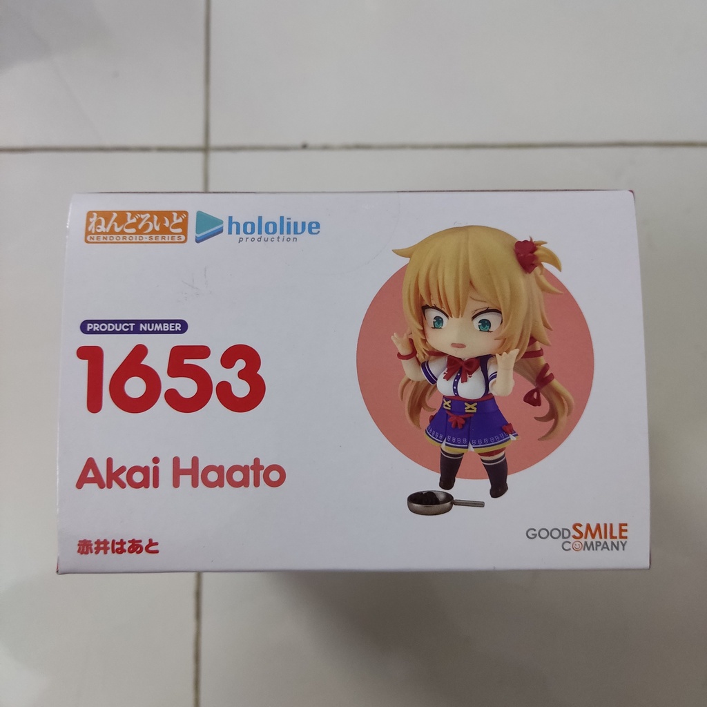 Mô hình chính hãng GSC GOODSMILE COMPANY 1653 NENDOROID AKAI HAATO - HOLOLIVE PRODUCTION