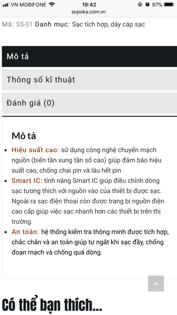 Sạc Tích Hợp Q2U made in Vietnam