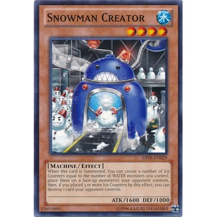 Thẻ bài Yugioh - TCG - Snowman Creator  / ABYR-EN029'