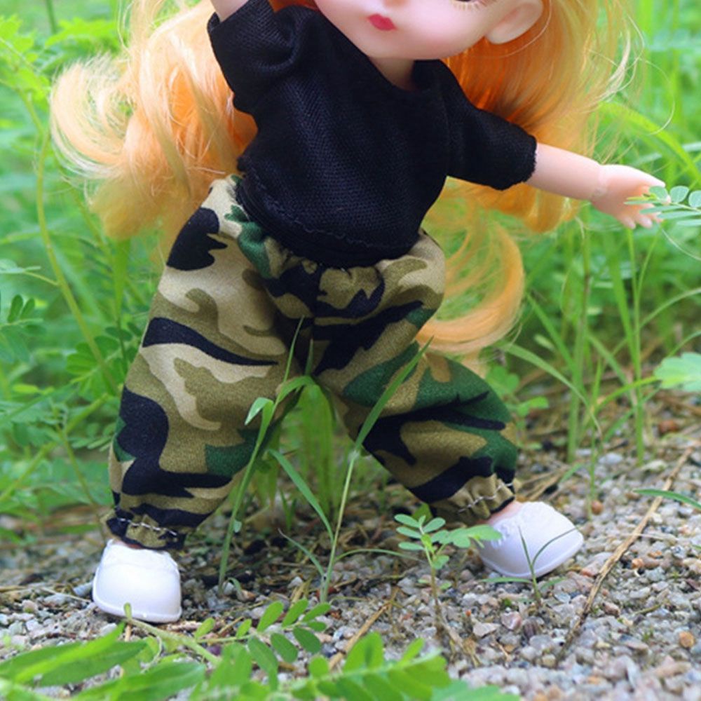 Đầm Búp Bê 16cm Thời Trang Cao Cấp Cho Bé Gái