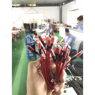 Cáp sạc dây dù chống đứt cho đầu Iphone, Typec, Micro