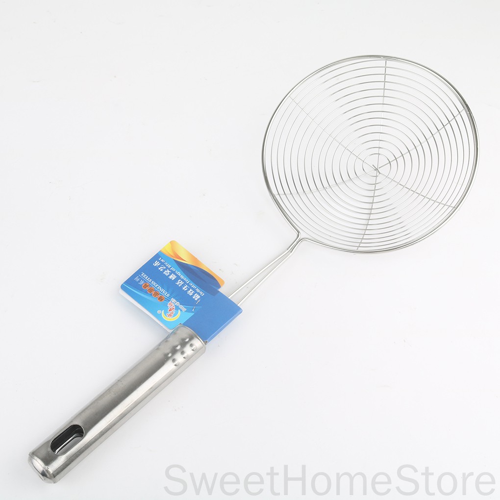 Vợt lưới lọc nấu ăn bằng inox dành cho nhà bếp