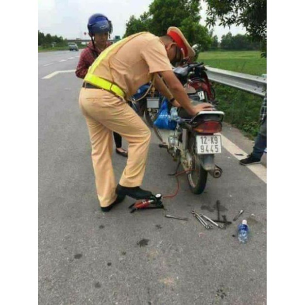 BƠM XE ĐẠP _ XE MÁY