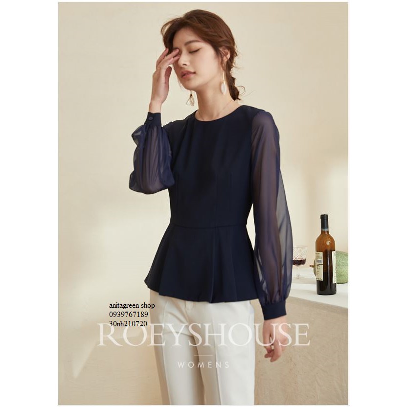 tk210720-ÁO KIỂU PEPLUM CÔNG SỞ