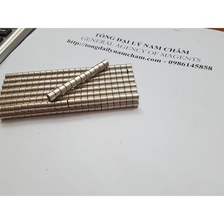 Nam châm trắng đất hiếm 3x5mm