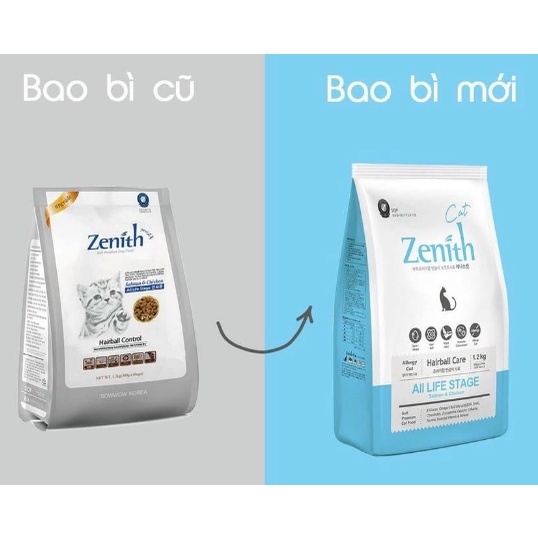 Hạt Zenith Hạt Mềm Cho Mèo Hairball Care - THức Ăn Hạt Mềm Cho Mèo