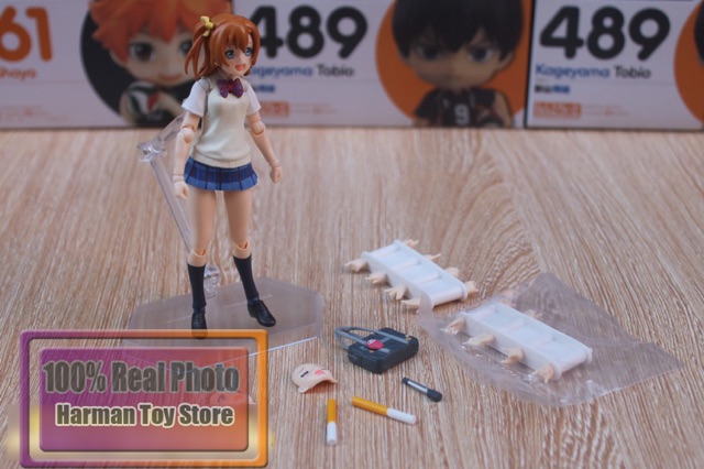 Figma 254 Honoka Kosaka  mô hình nữ sinh - hàng chính hãng new seal tình trạng y hình