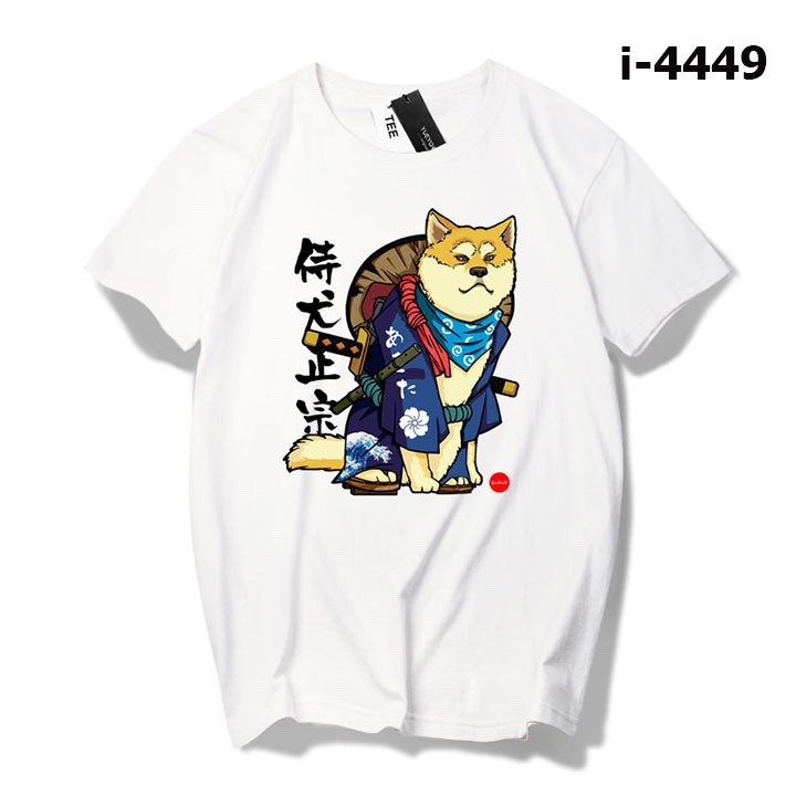 Áo Thun Unisex Hình Chú Chó Siêu Đẹp - I4449