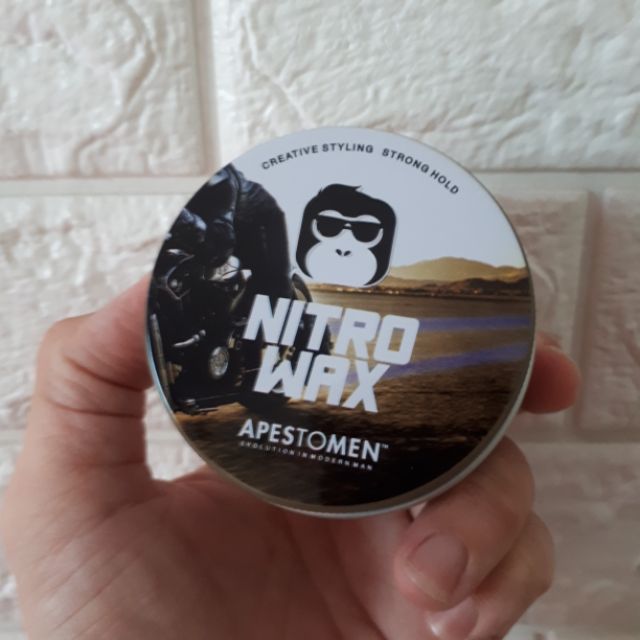 Sáp vuốt tóc Nitro Wax Apestomen 2018 (bản nắp nhôm)