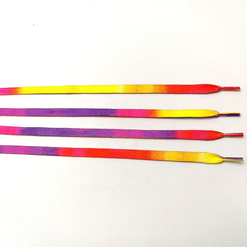 Dây giày màu nhuộm thịnh hành tiện dụng 120cm / 140cm