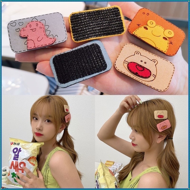 Kẹp Tóc Hình Dáng Động Vật Dễ Thương Phong Cách Hàn Quốc Cho Bé Gái