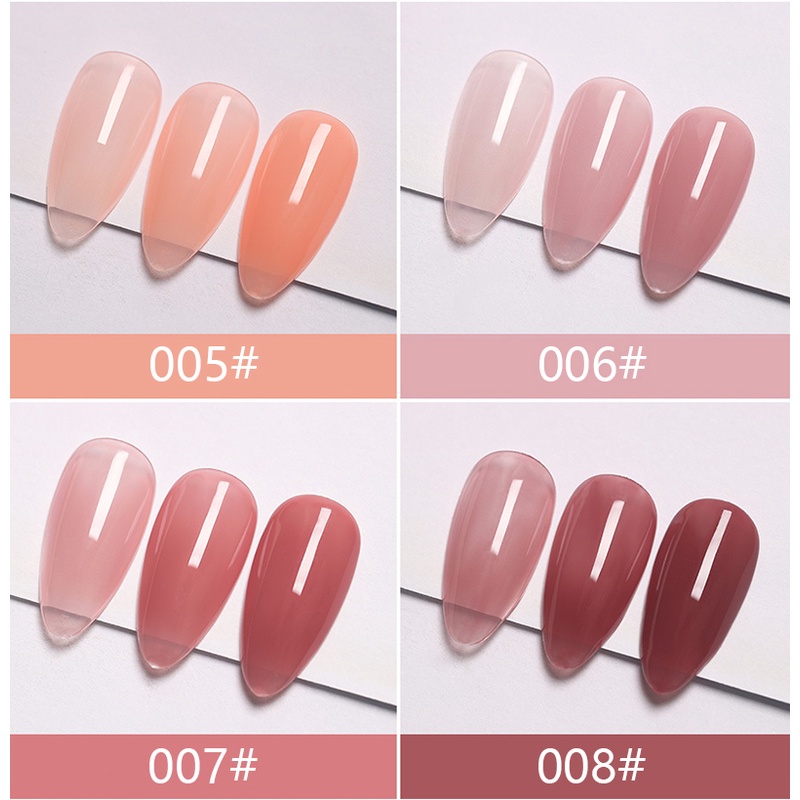 Sơn Móng Tay Gel Thạch Elano Sơn Móng Tay Trong Suốt Bộ Sơn Móng Tay Chất Béo Ngọc Bích Thẩm Thấu Băng Keo Làm Móng Tay Màu Keo Quang Trị Liệu Kodan Chuyên Dụng Okase