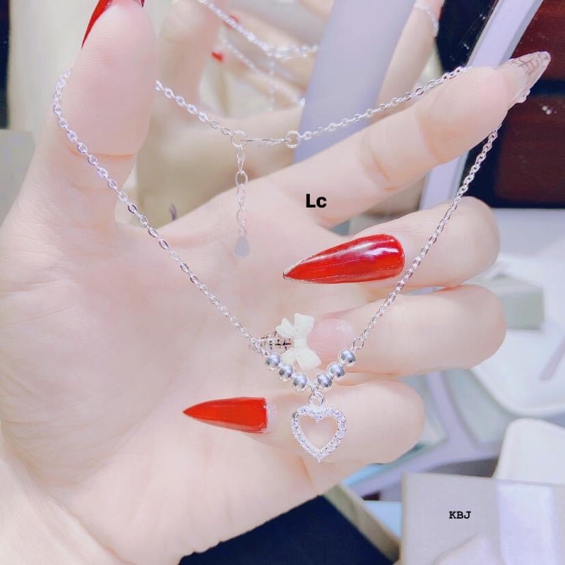 lắc chân bạc , nhiều kiểu đẹp