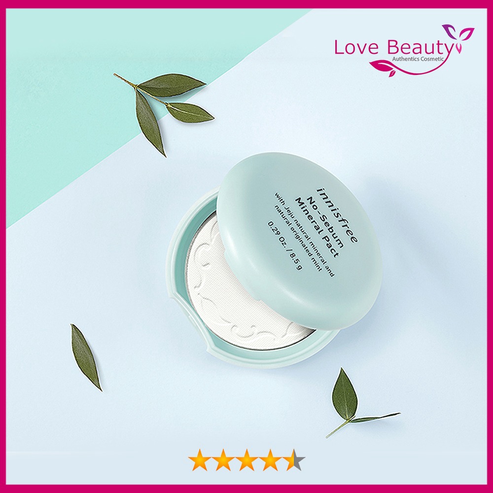 Phấn phủ No Sebum Mineral Pact