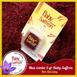 Baby Saffron Kashmir Ấn Độ 1.0 Gr | Nhụy hoa nghệ tây nhập khẩu chính hãng