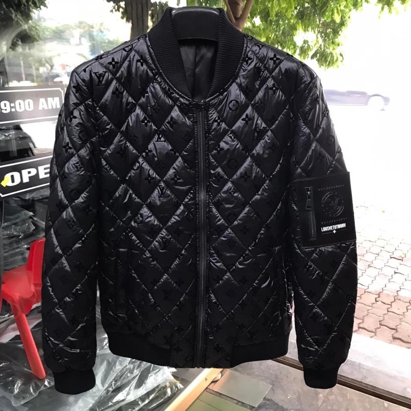 Áo phao nam lv hàng super siêu ấm ảnh thật
