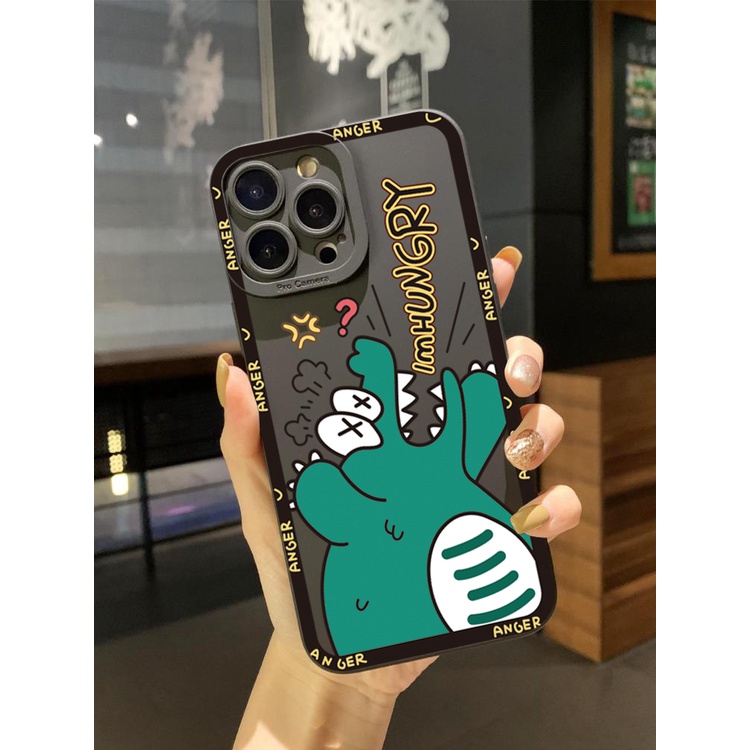 Ốp Điện Thoại Viền Vuông In Hoạt Hình Quái Vật Cho Xiaomi Redmi Note 11 Pro 5G 11S 10 Pro 4G 10S Redmi 10C 9C A1