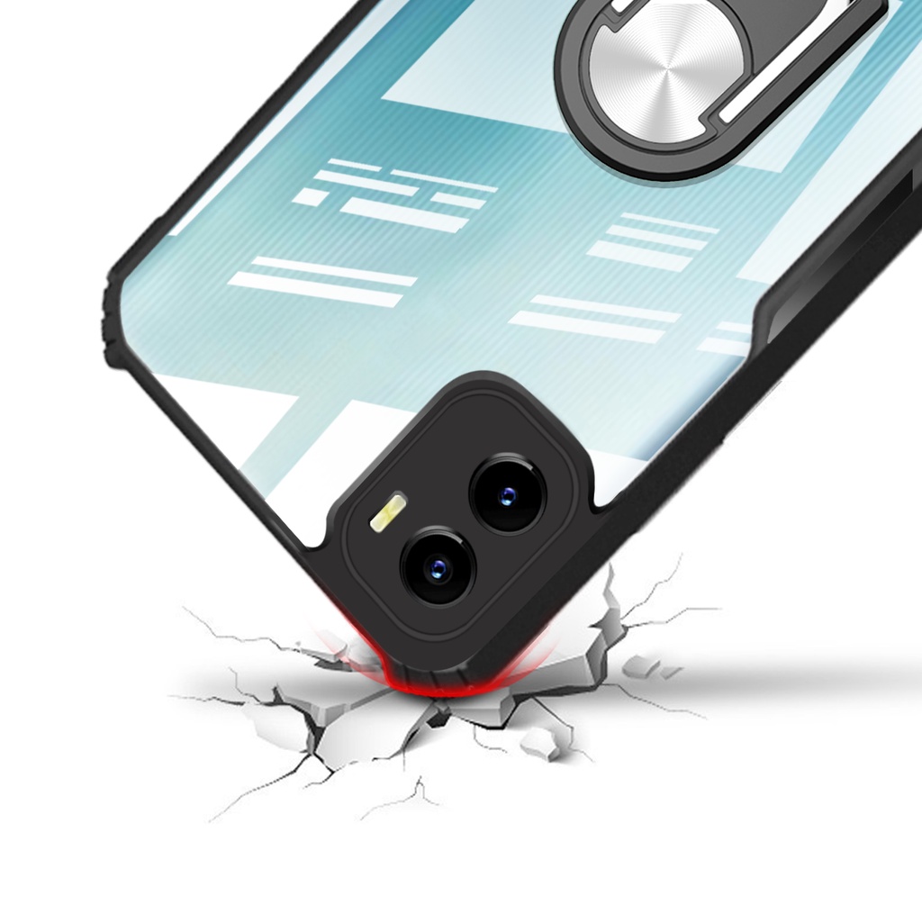 Ốp Điện Thoại Có Vòng Đỡ Nam Châm Cho Oppo Realme C12 C25 C25s C21y C15 C20 C21 C20a C11 2020 2021 Narzo 20 30A 50i 50A