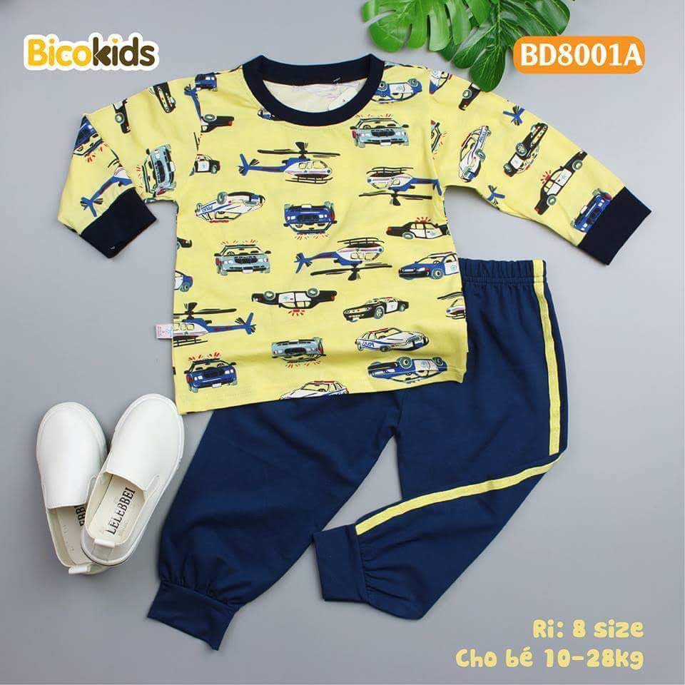 Bộ tay dài bé trai từ 7-27 kg - MẪU LẤY NGẪU NHIÊN-thanh lý