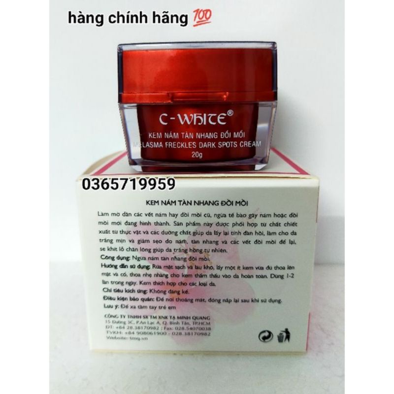 Kem C-WHITE nám tàn nhang đồi mồi ( 20g ).
