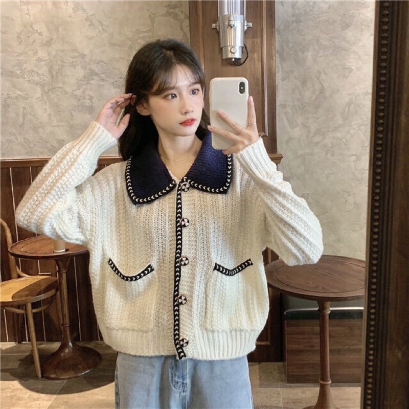 G38. 2398. ÁO LEN SIÊU XINH HOT HIT SANG CHOẢNH TIỂU THƯ