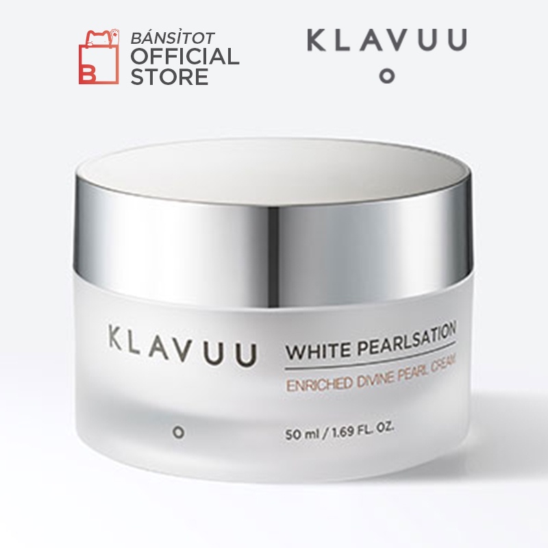 Kem dưỡng trắng ngọc trai KLAVUU White Pearlsation Enriched Divine Pearl Cream 50ml