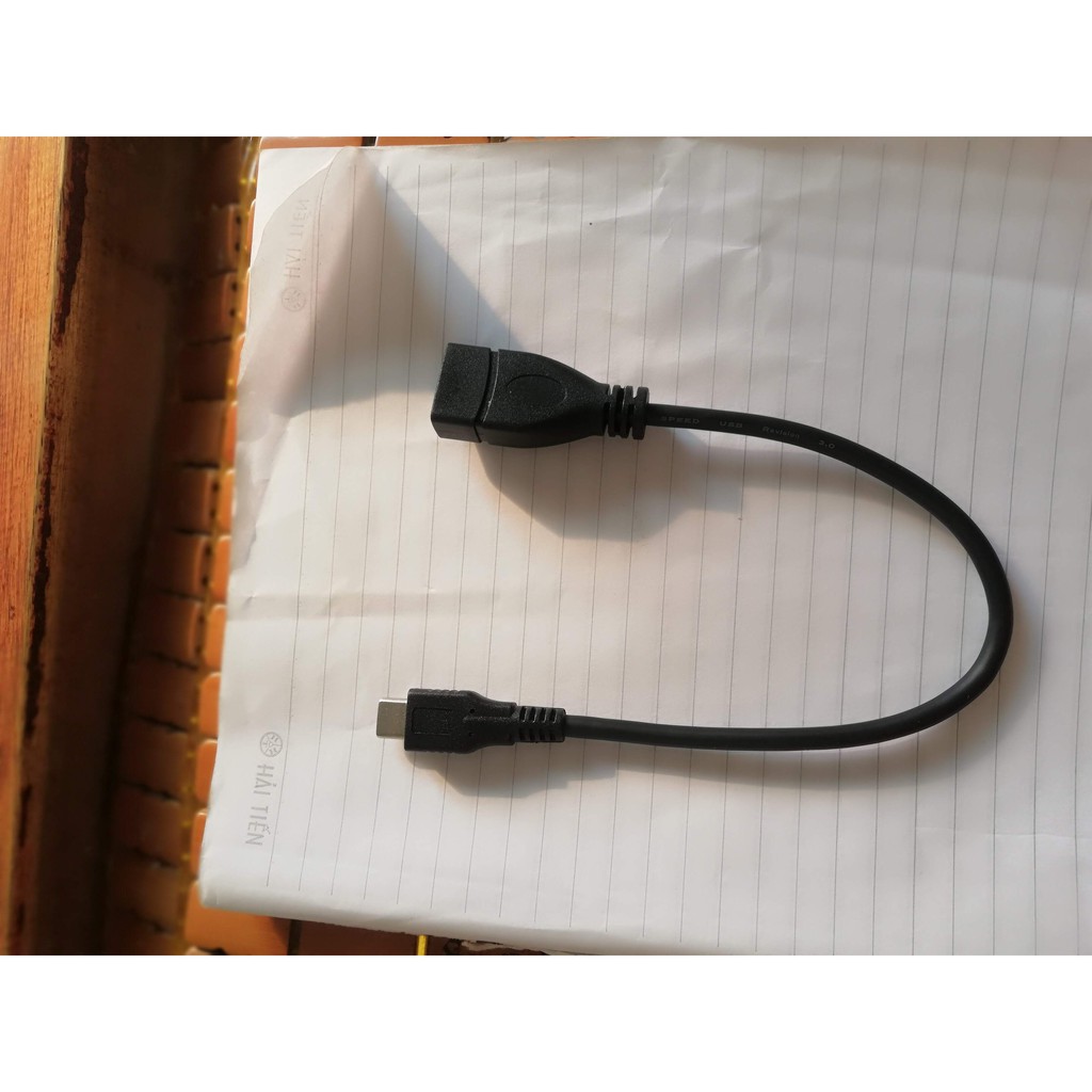 Đầu chuyển OTG micro to USB/ Type C to USB hàng mới