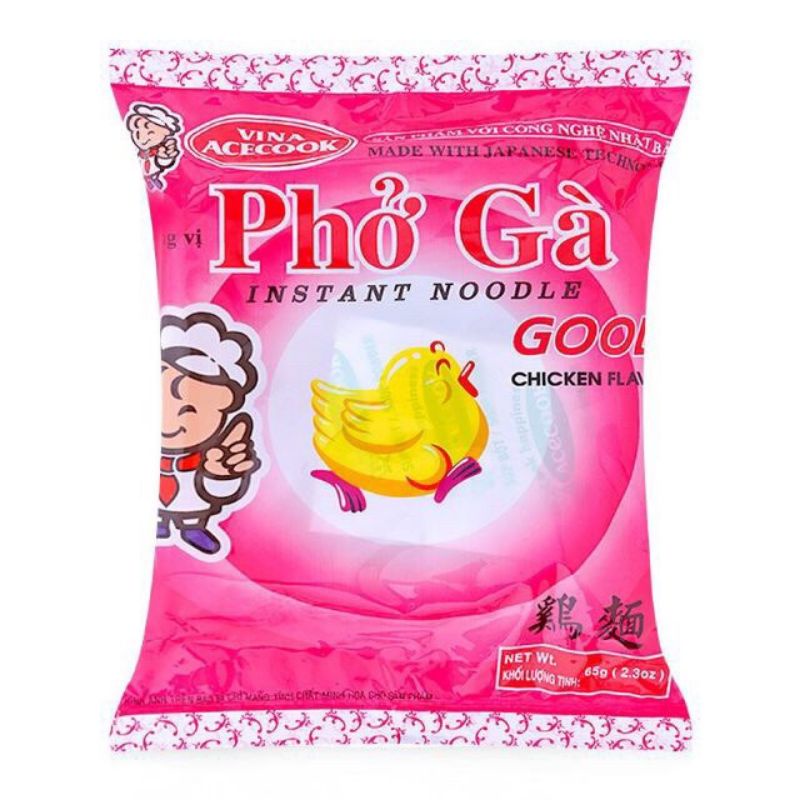 Phở gà Good 1 thùng  / Thùng phở gà vàng vỏ hồng Acecook HSD 5 tháng