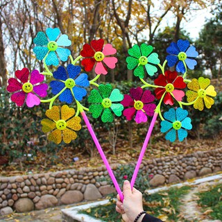 Chong Chóng 6 Cánh Hoa Nhũ Đẹp