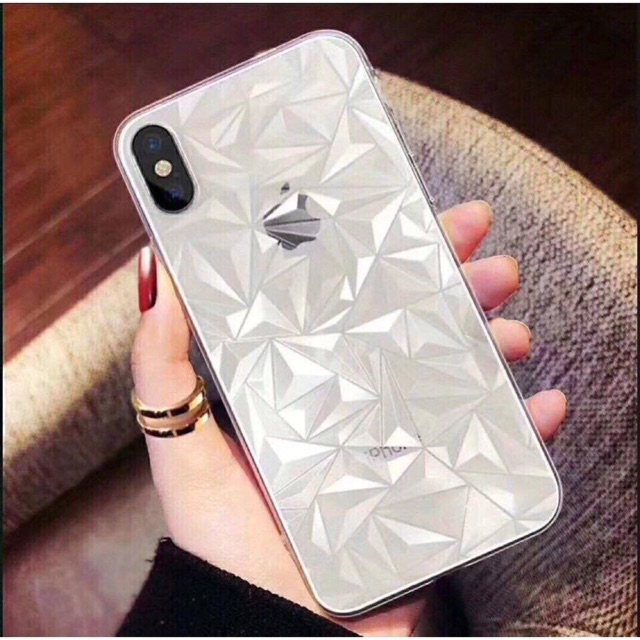 ỐP VÂN KIM CƯƠNG 3D - ỐP IPHONE 6 -> Xs Max