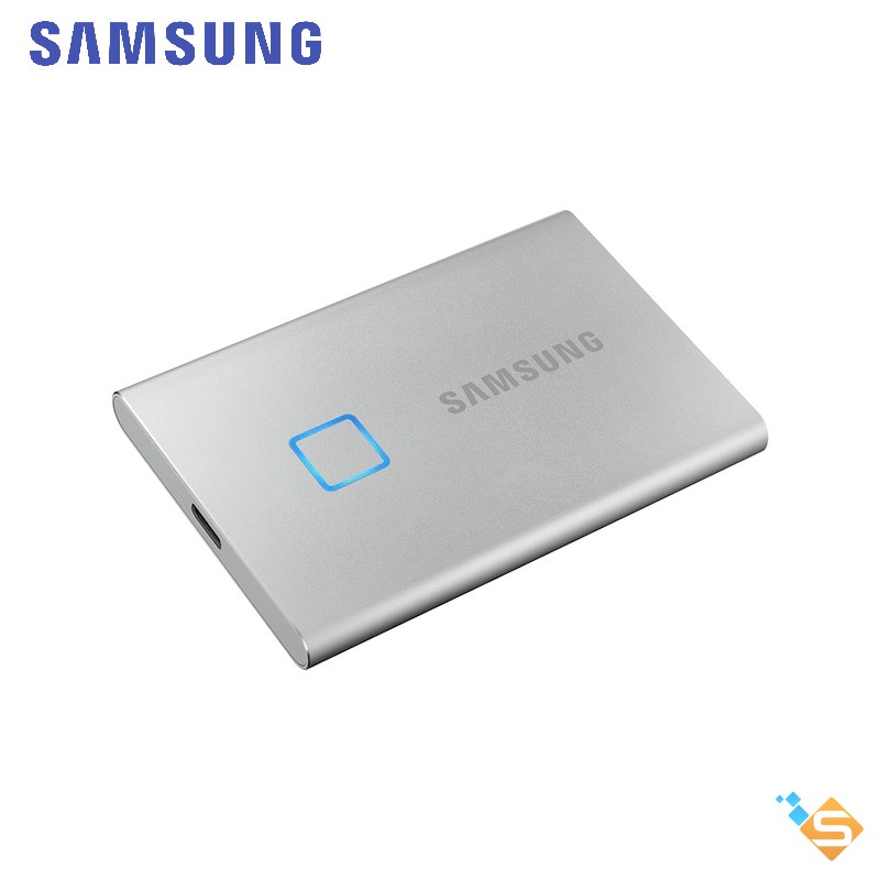 Ổ Cứng Di Động External SSD Samsung T7 Touch 2TB 1TB 500GB USB 3.2 Gen2 Type-C Read 1050MB/s - Bảo Hành Chính Hãng 3 Năm