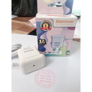 Sạc Hammer 1A Chuôi Micro