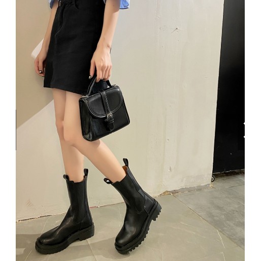 Giày Bốt martin cổ cao phong cách boot ulzzang trẻ trung cá tính cho nữ